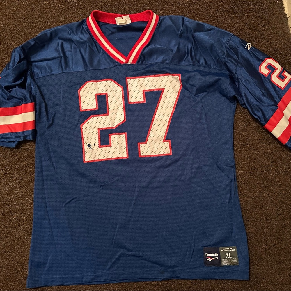 Vintage New York Giants Reebok Rodney Hampton jersey XL